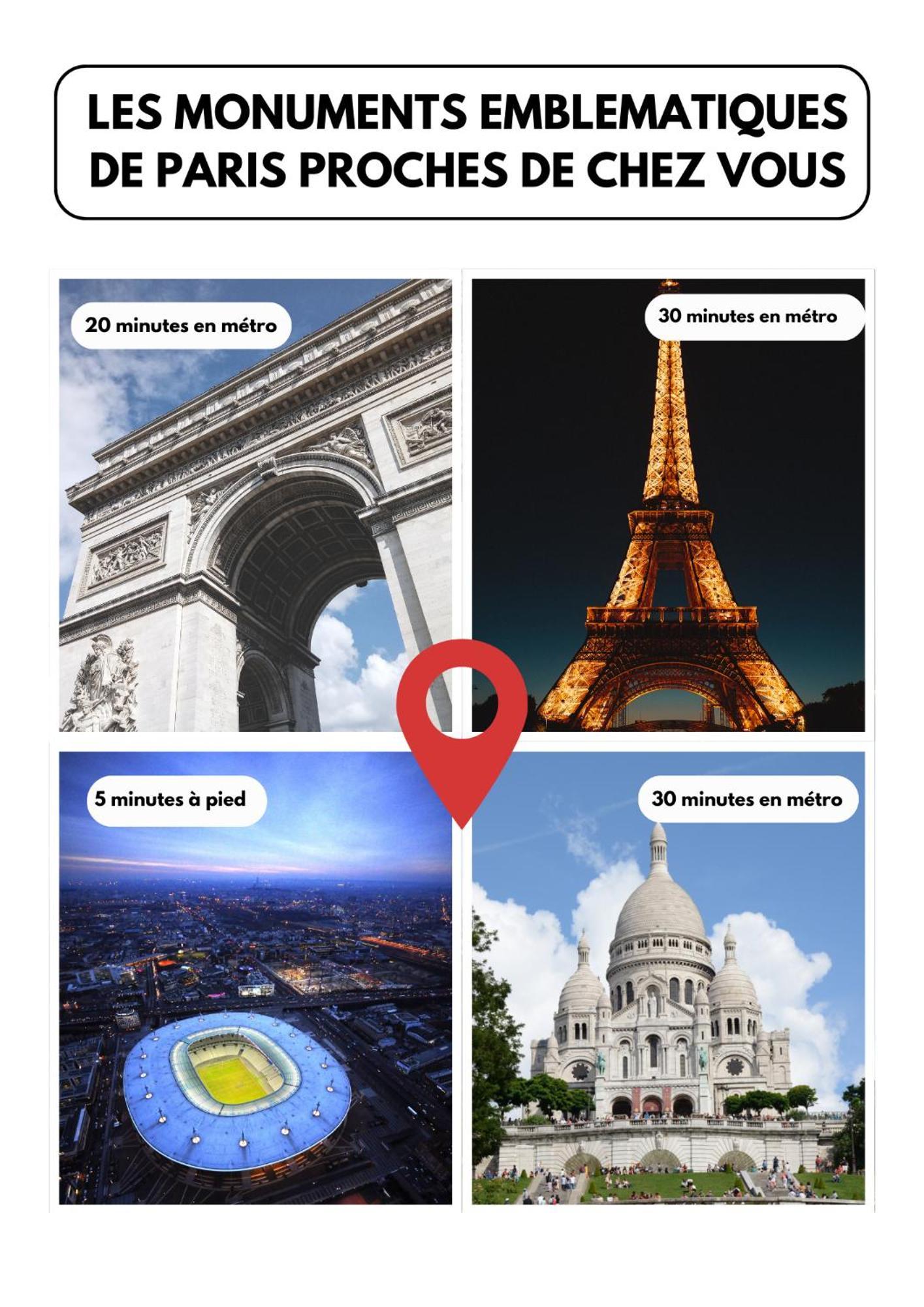 Appartement Porte De Paris / Stade De France แซงต์-เดอนี ภายนอก รูปภาพ